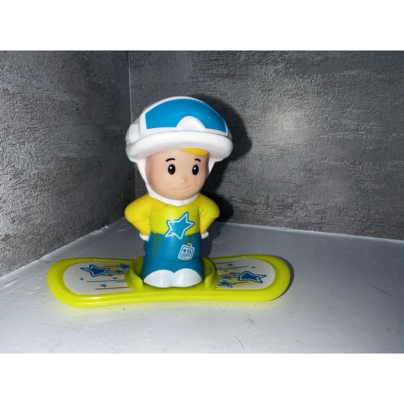 Fisher-Price Other - Fisher-Price Little People Eddie With Snowboard